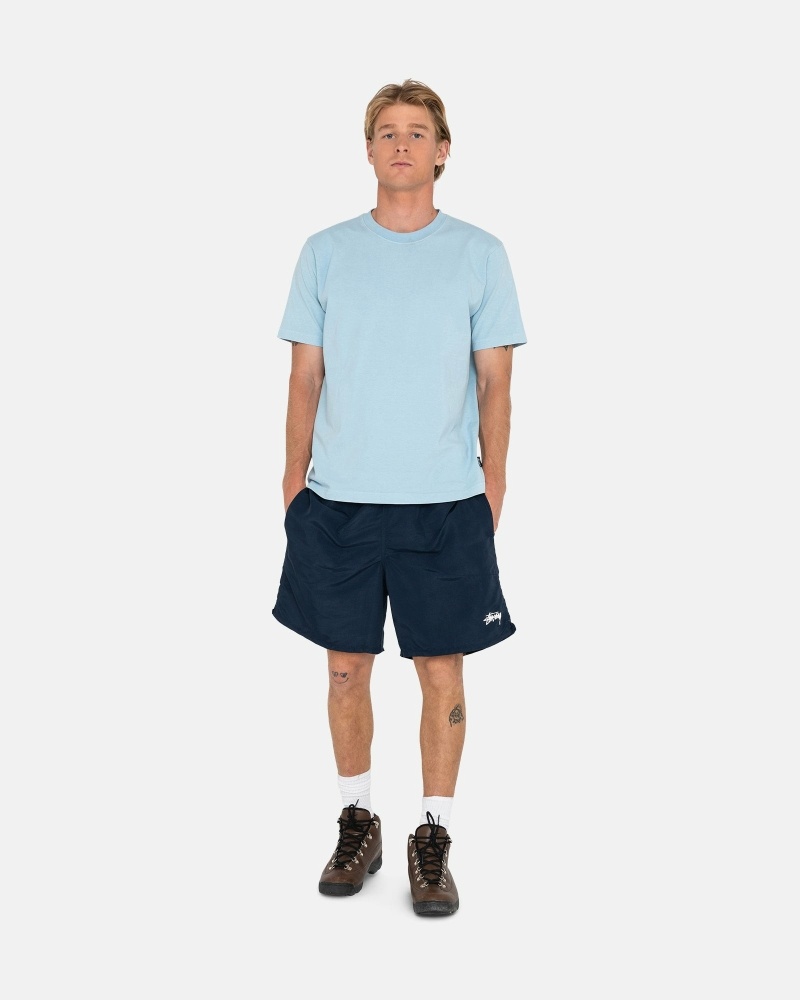 Stussy Stock Men's Shorts Navy | IL0000688