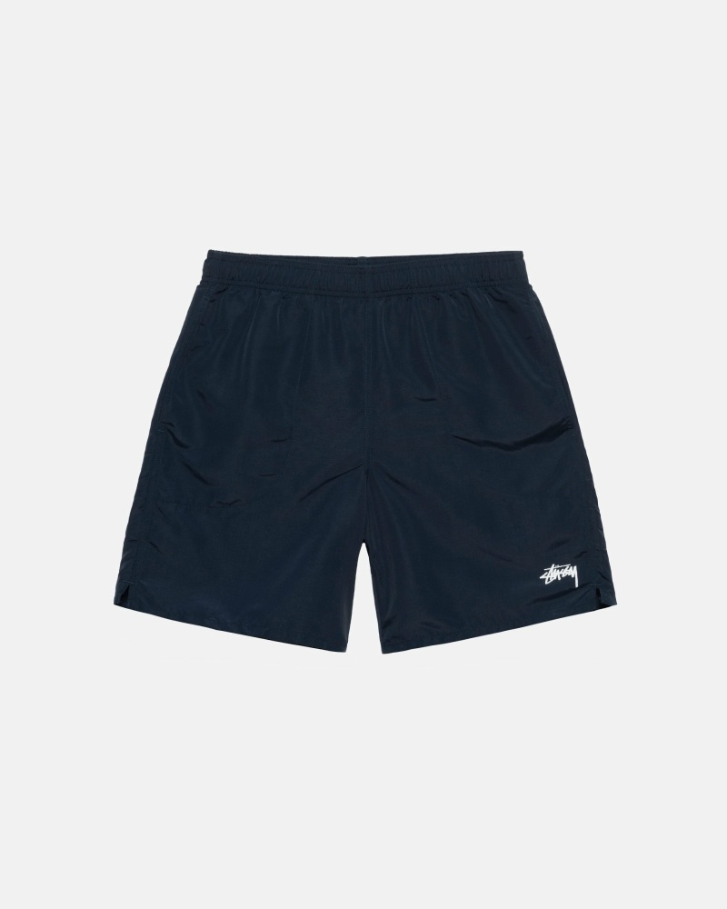 Stussy Stock Men\'s Shorts Navy | IL0000688