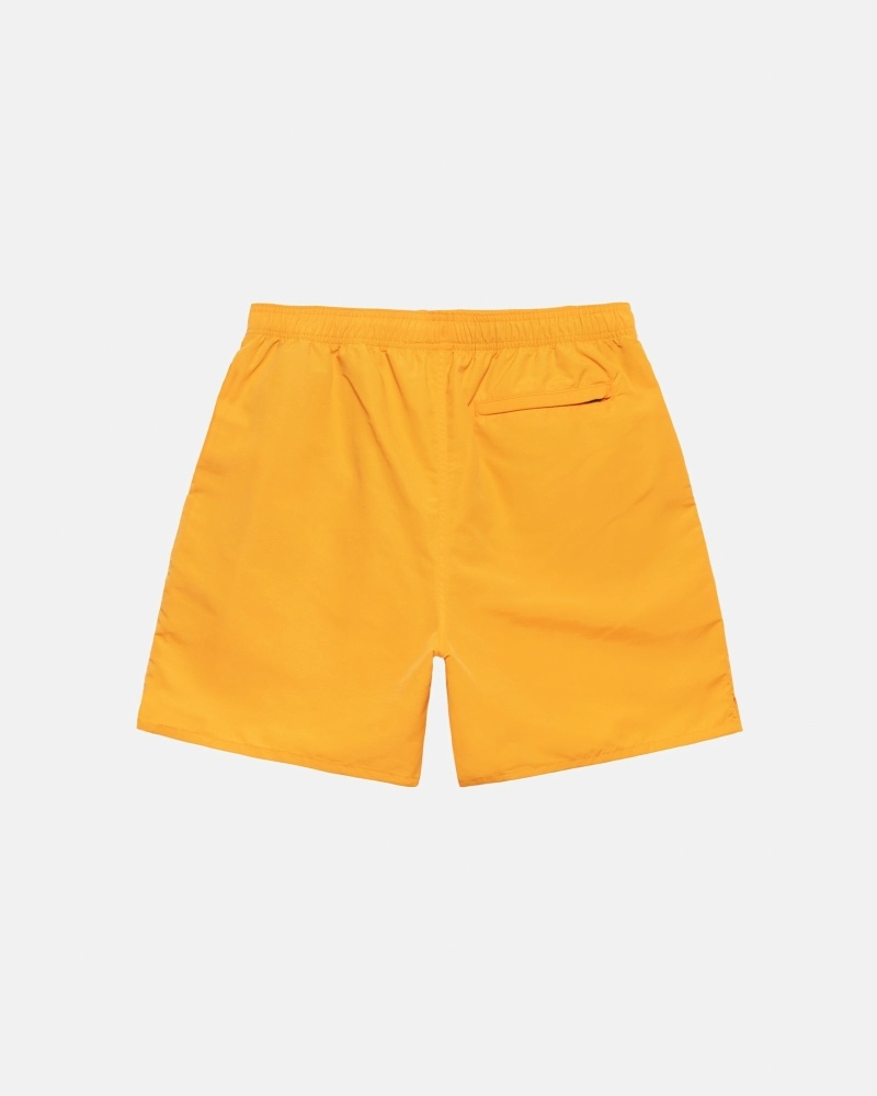 Stussy Stock Men's Shorts Orange | IL0000697