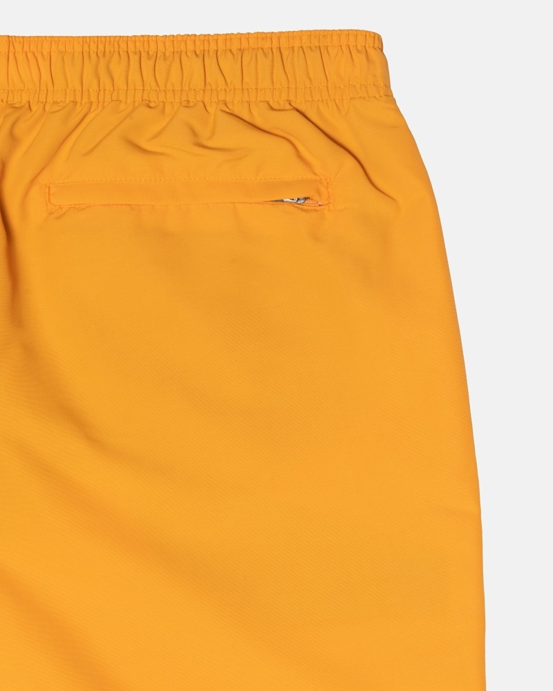 Stussy Stock Men's Shorts Orange | IL0000697