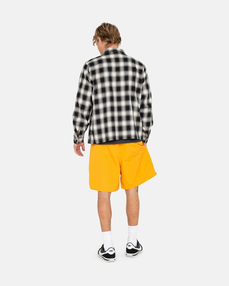 Stussy Stock Men's Shorts Orange | IL0000697