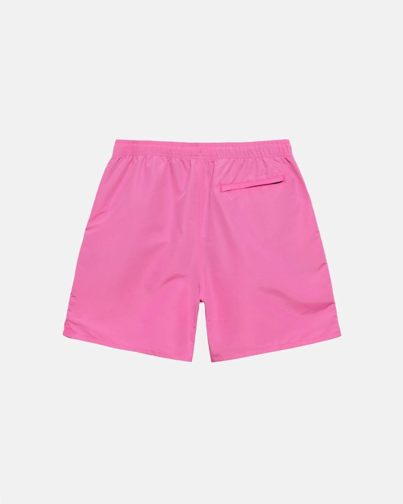 Stussy Stock Men's Shorts Pink | IL0000689