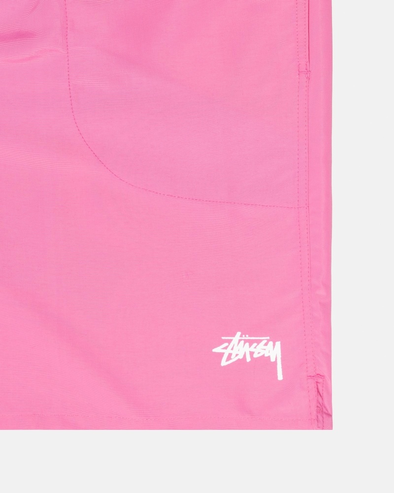 Stussy Stock Men's Shorts Pink | IL0000689