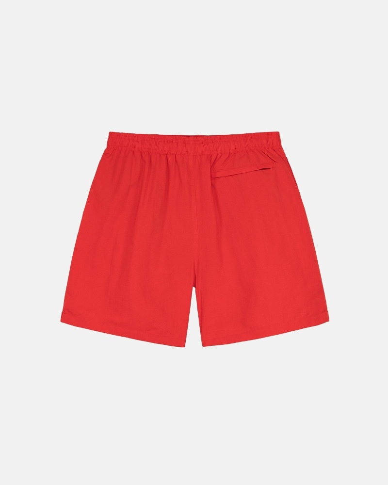 Stussy Stock Men's Shorts Red | IL0000696