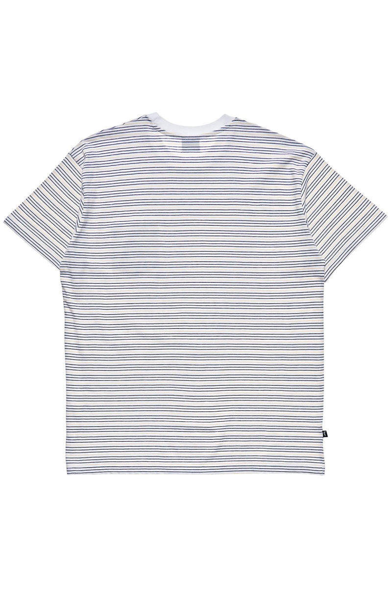 Stussy Stock Pocket SS Men's T Shirts White | IL0000275