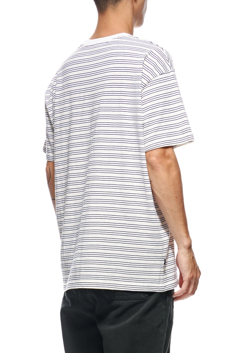 Stussy Stock Pocket SS Men's T Shirts White | IL0000275