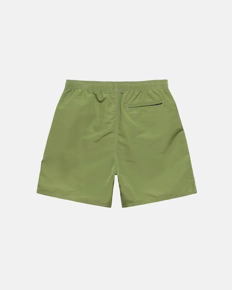 Stussy Surfman Patch Men's Shorts Light Turquoise | IL0000702