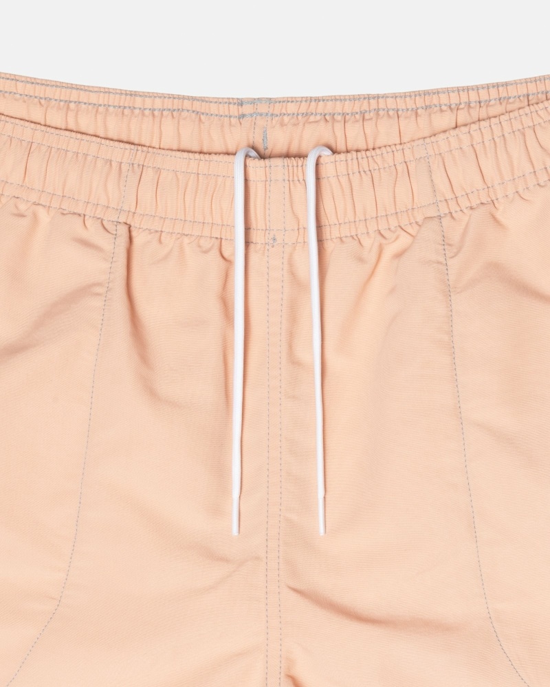 Stussy Surfman Patch Men's Shorts Pink | IL0000701