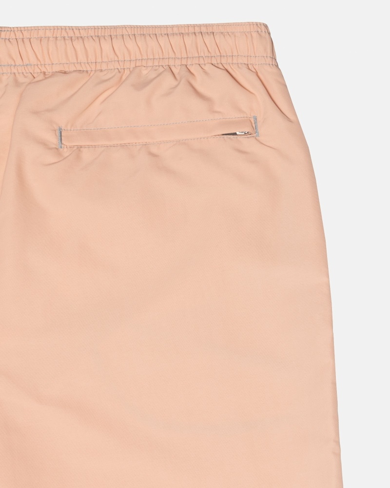 Stussy Surfman Patch Men's Shorts Pink | IL0000701