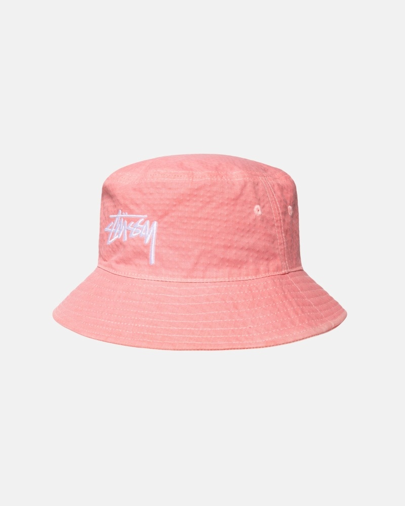 Stussy Thermochromatic Men's Bucket Hats Pink | IL0000501