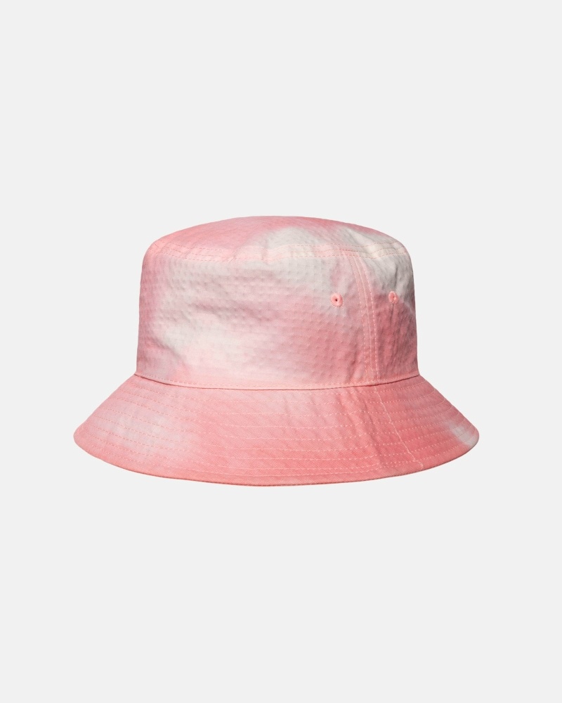 Stussy Thermochromatic Men's Bucket Hats Pink | IL0000501