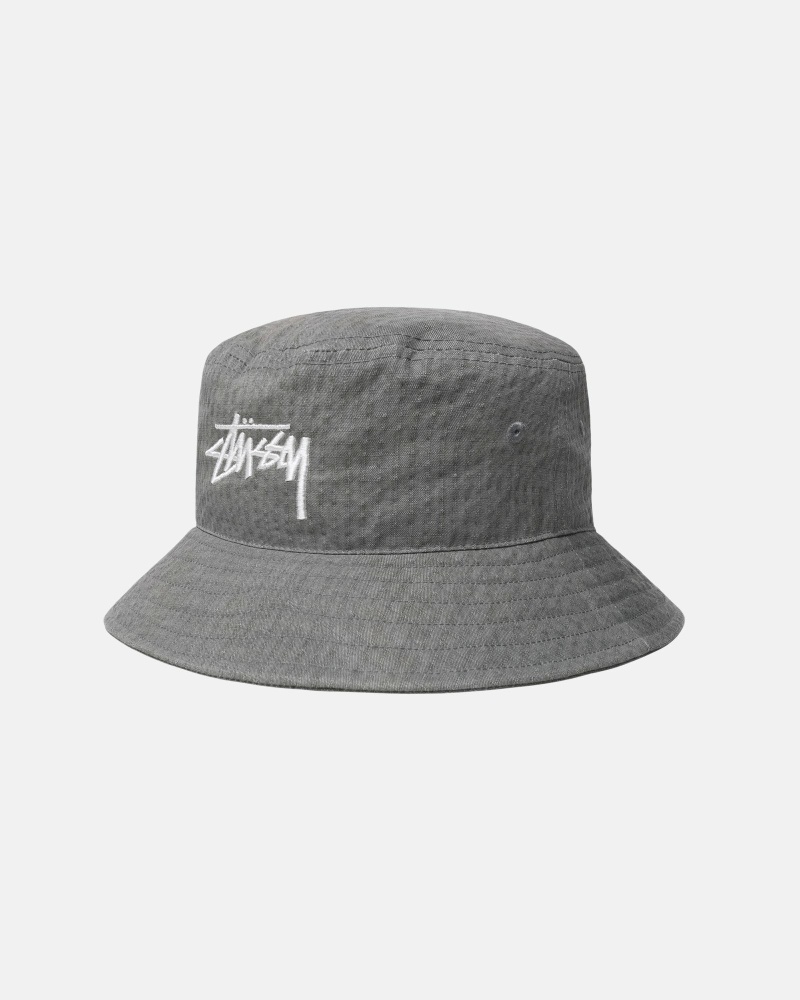 Stussy Thermochromatic Men's Bucket Hats Grey | IL0000502