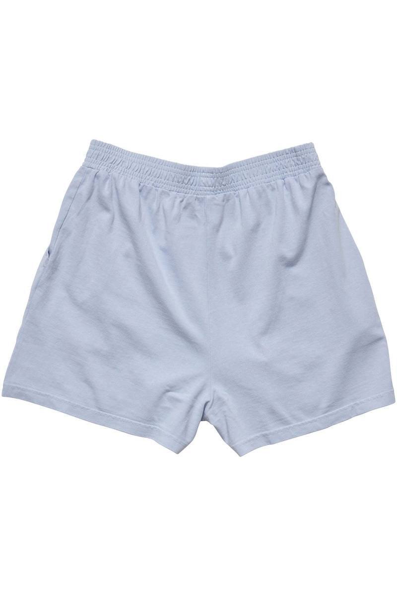 Stussy Trail Rugby Shorts Women\'s Shorts Blue | IL0000708