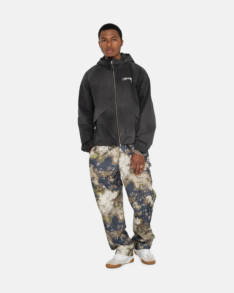 Stussy Veil Camo Men's Beach Pants Camo | IL0000602