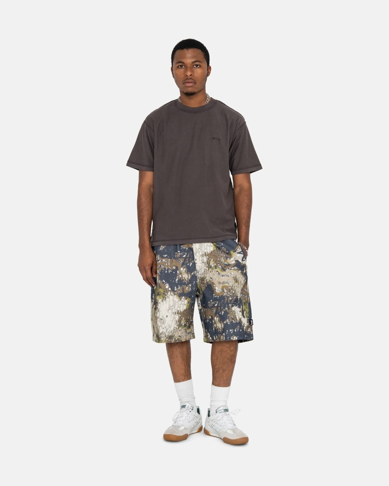 Stussy Veil Camo Men's Shorts Camo | IL0000709