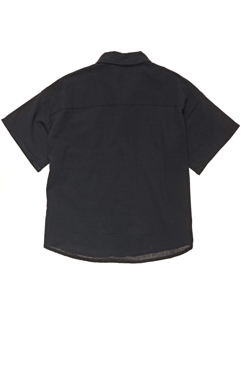 Stussy Vermont OS Shirt Women's Sportswear Black | IL0000803