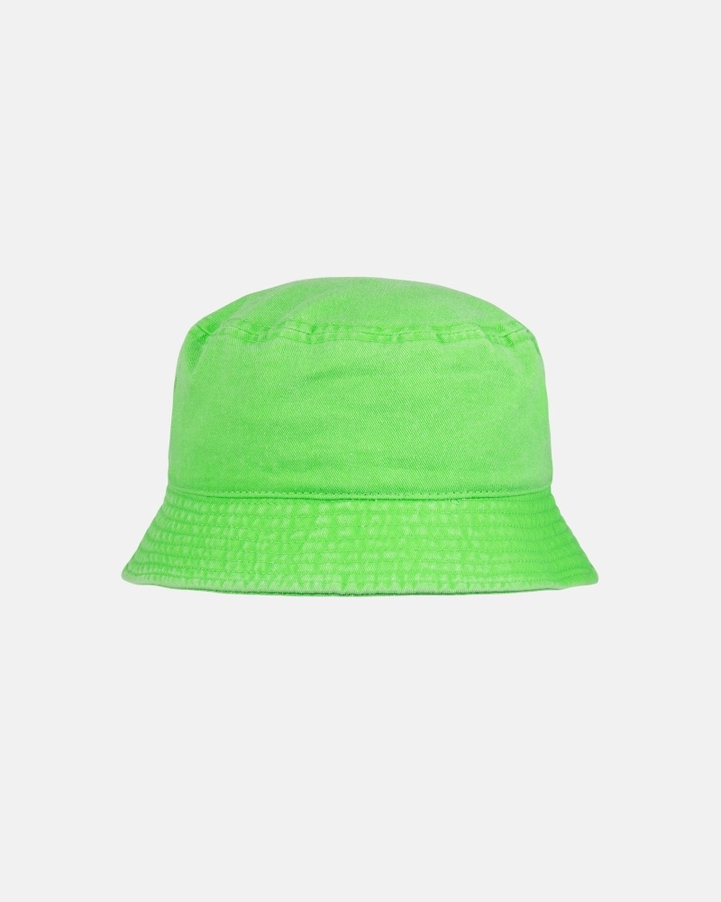 Stussy Washed Stock Men's Bucket Hats Mint | IL0000511