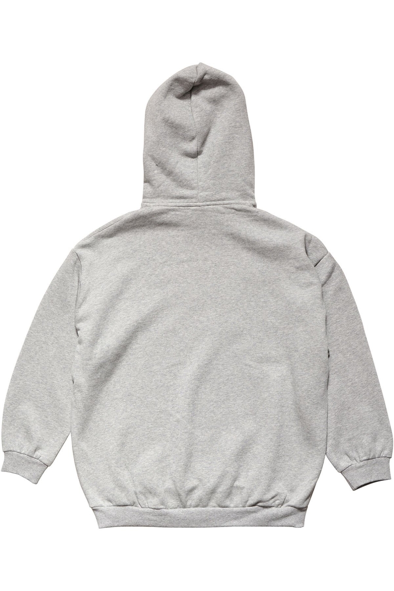 Stussy World League OS BF Women's Hoodies Grey | IL0000090