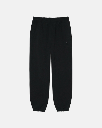 Stussy 8 Ball Embroidered Pant Men's Sweatpants Black | IL0000871