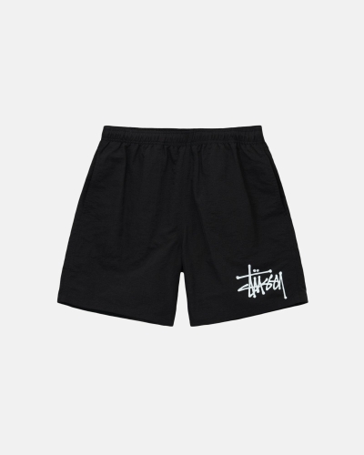 Stussy Big Basic Men's Shorts Black | IL0000621