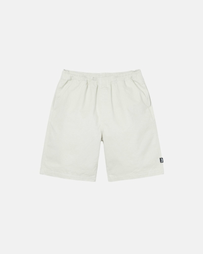 Stussy Brushed Men's Shorts Beige | IL0000636