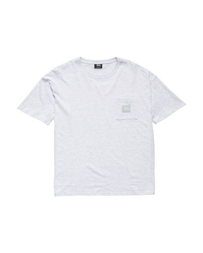 Stussy Graffiti Label SS Men's T Shirts White | IL0000180