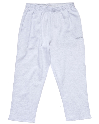 Stussy Italic Crop Sweat Women's Pants White | IL0000561