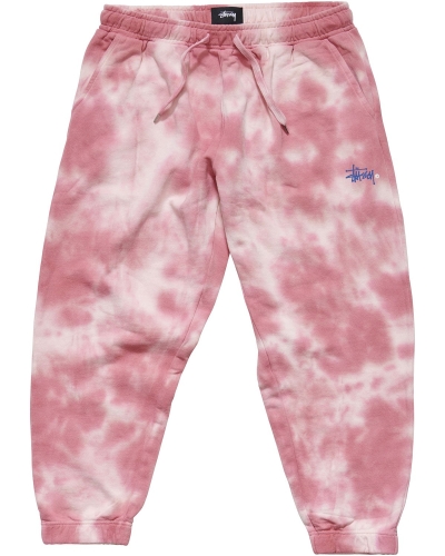 Stussy Marble Trackpant Women's Track Pants Pink | IL0000988