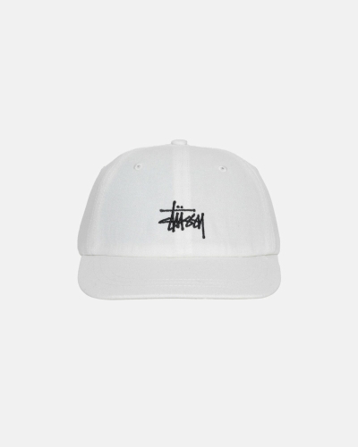 Stussy Stock Low Pro Men's Caps White | IL0000492