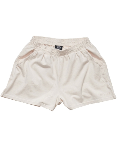 Stussy Trail Rugby Shorts Women's Shorts White | IL0000707